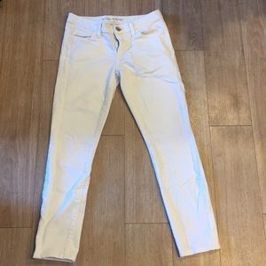 Banana republic white skinny jean